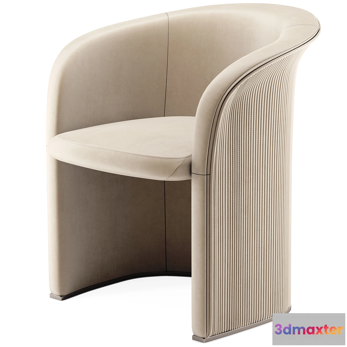 1448234 - Chair visionnaire CARMEN PADDED 3D Max