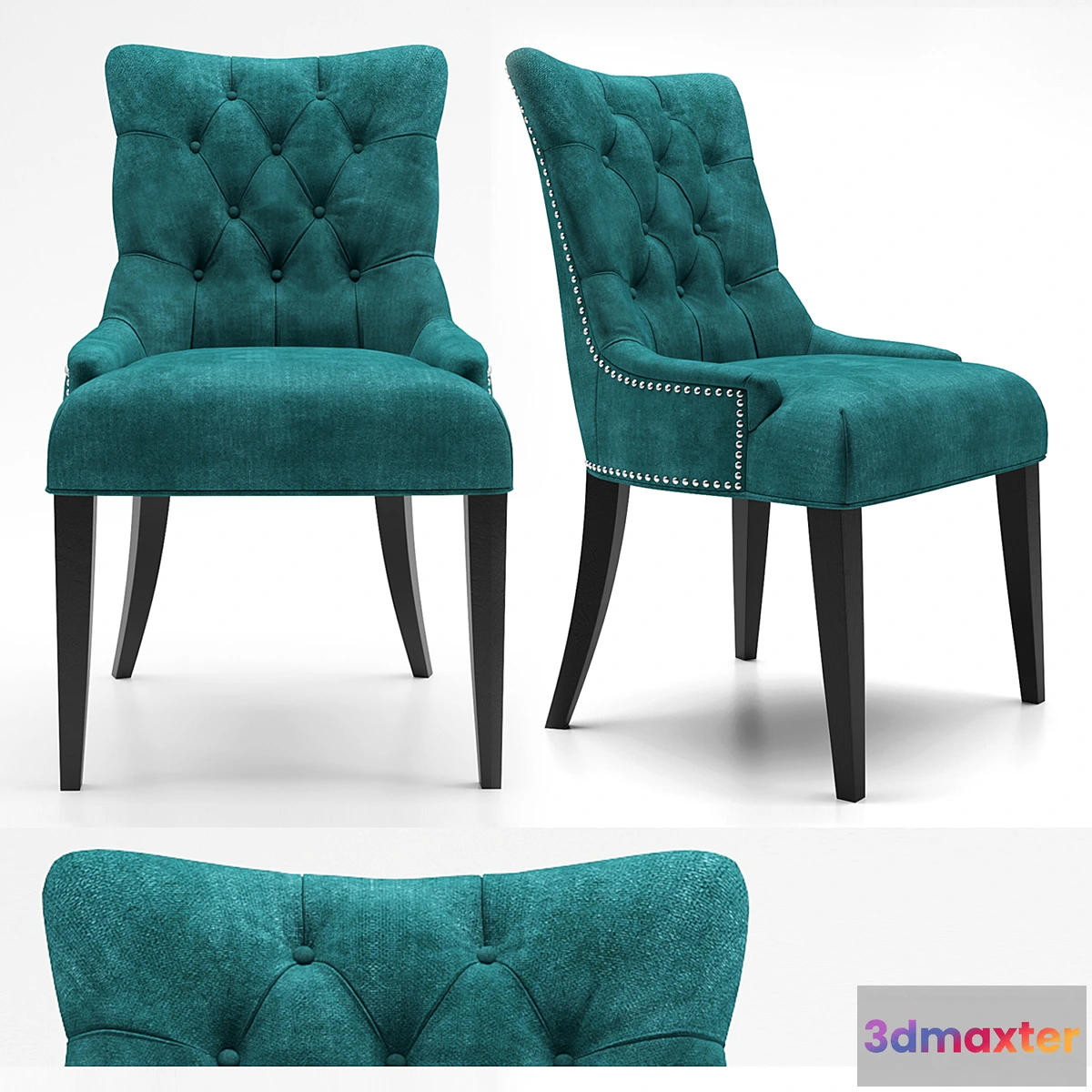 1448382 - Regent Upholstered Dining Chair 3D Max