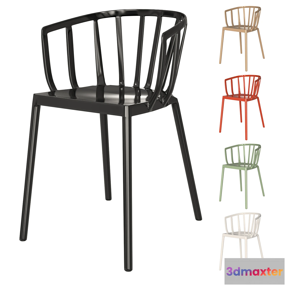 1449584 - Kartell Venice Chair 3D Max