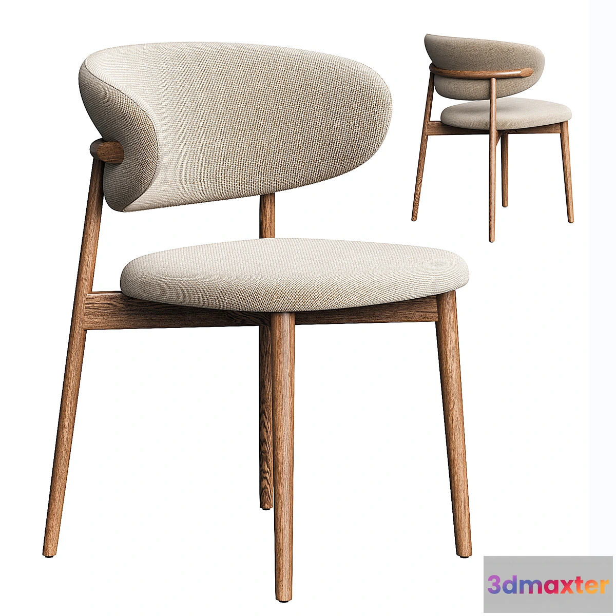 1453564 - Oleandro Chair By Calligaris 3D Max