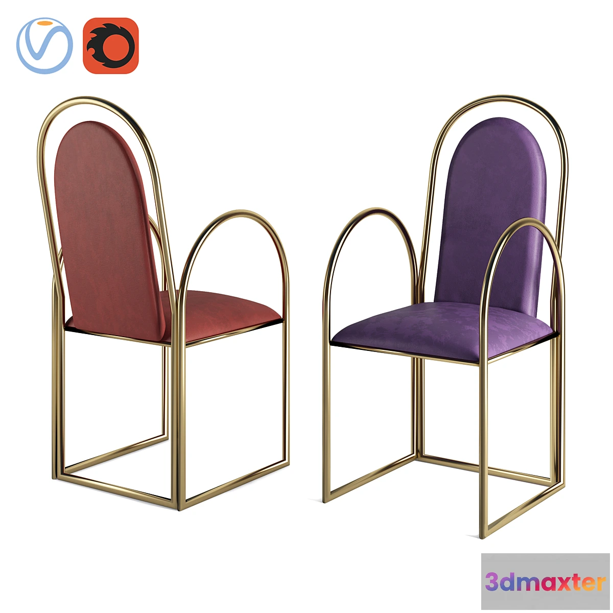 1454280 - Houtique & Masquespacio Arco Chair 3D Max