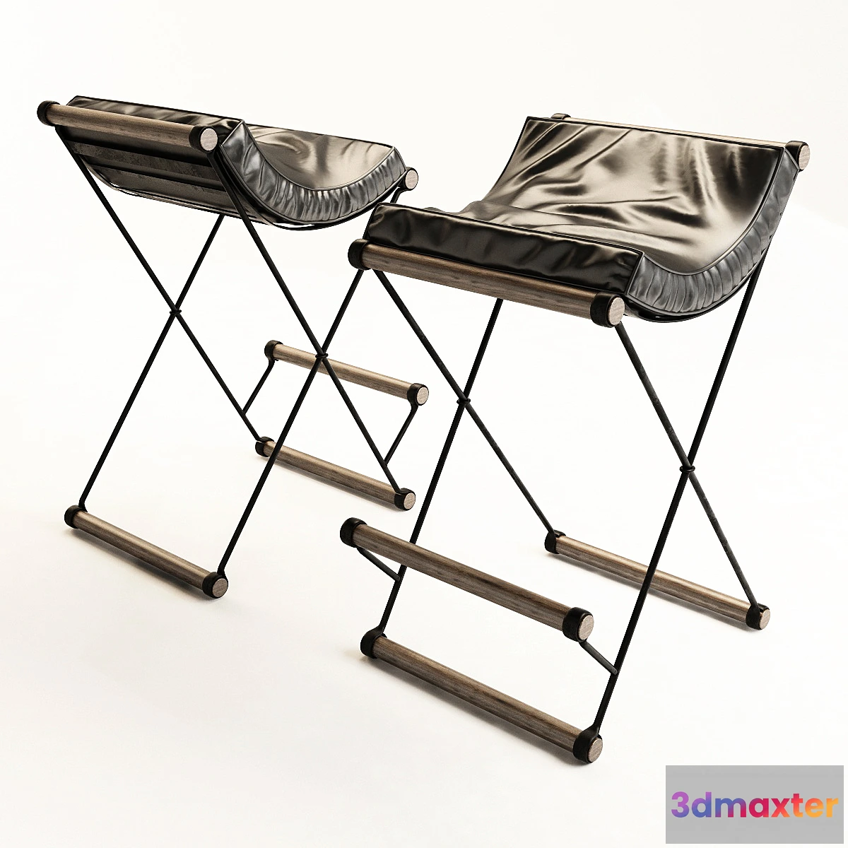 1454662 - CONVERSO _ Cleo Baldon Bar Stools 3D Max