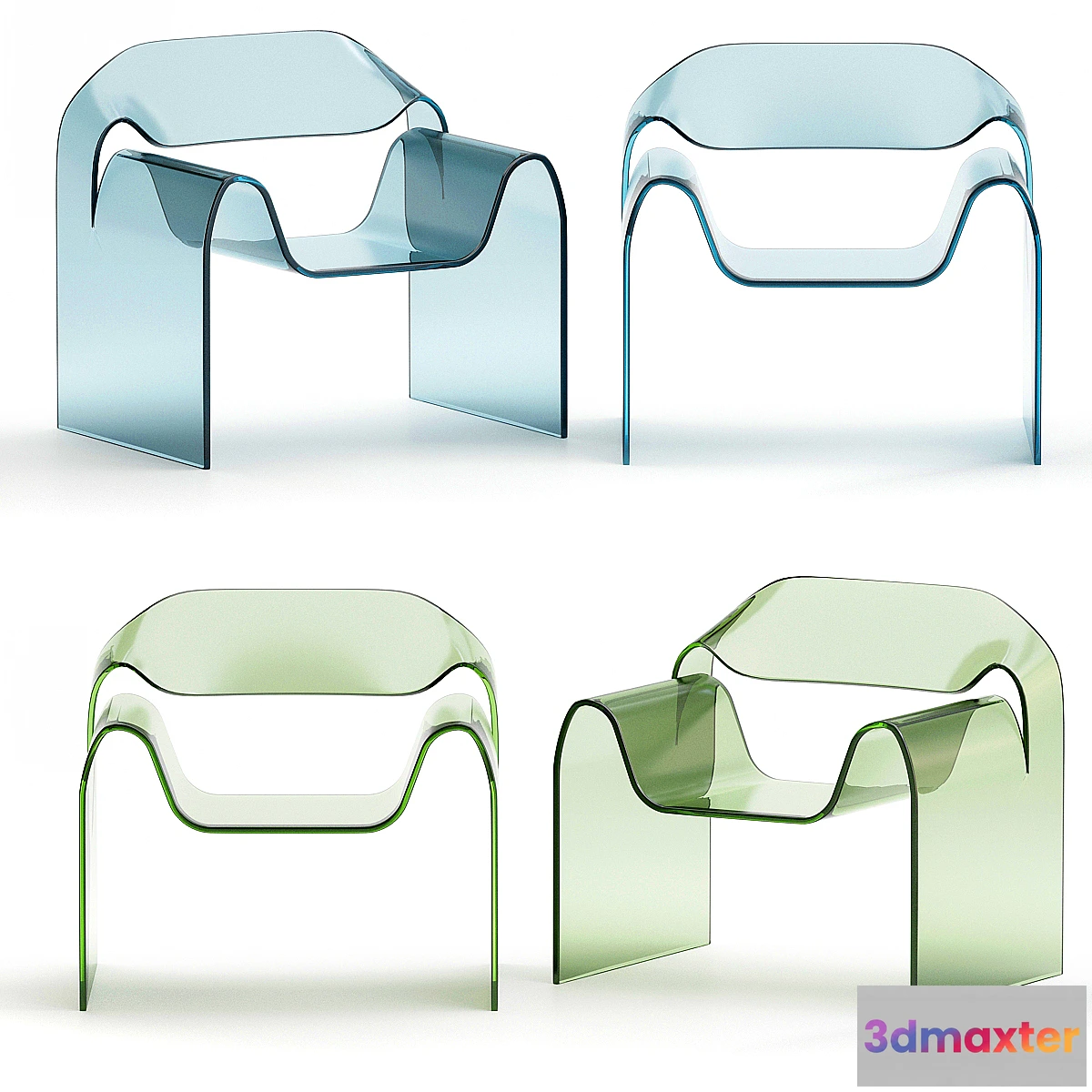 1454772 - Ghost chair 3D Max