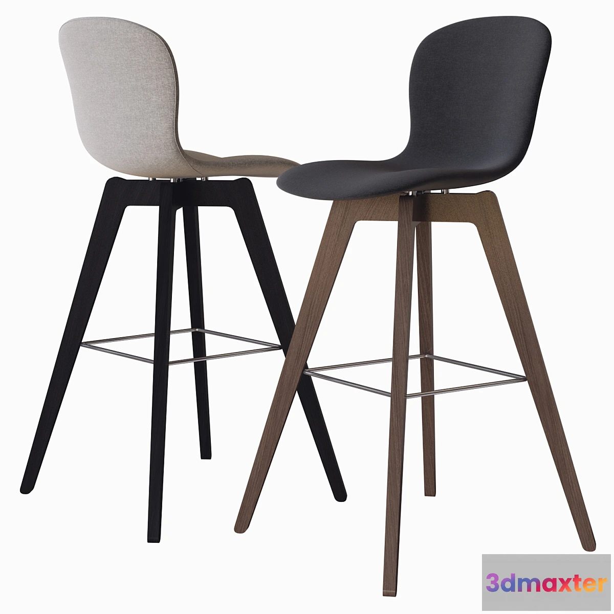 1454950 - adelaide bar stool boconcept 3D Max