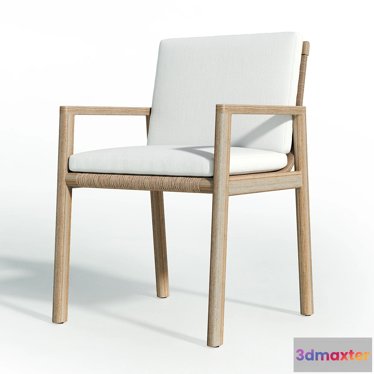 1455072 - MESA TEAK ARMCHAIR 3D Max