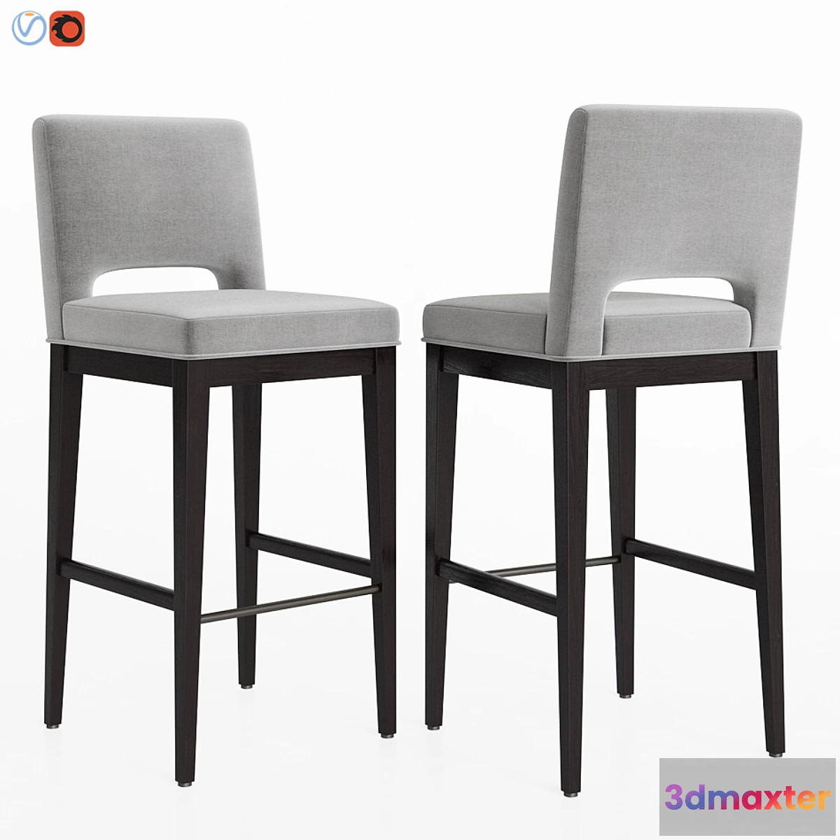 1455894 - Dantonehome Douglas Barstool 3D Max