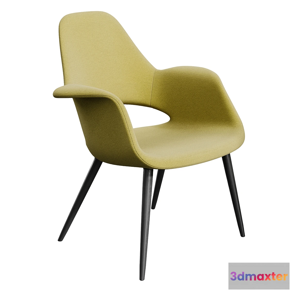 1456350 - Vitra Organic Chair 3D Max