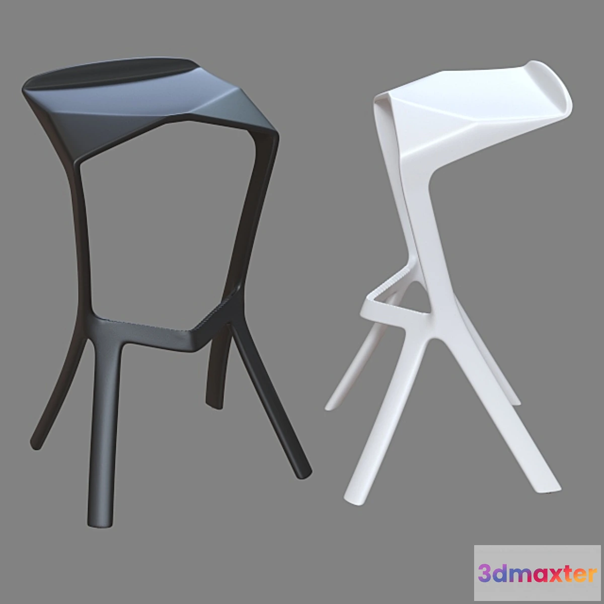 1456380 - Bar stool Signal Hoker Volt. 3D Max