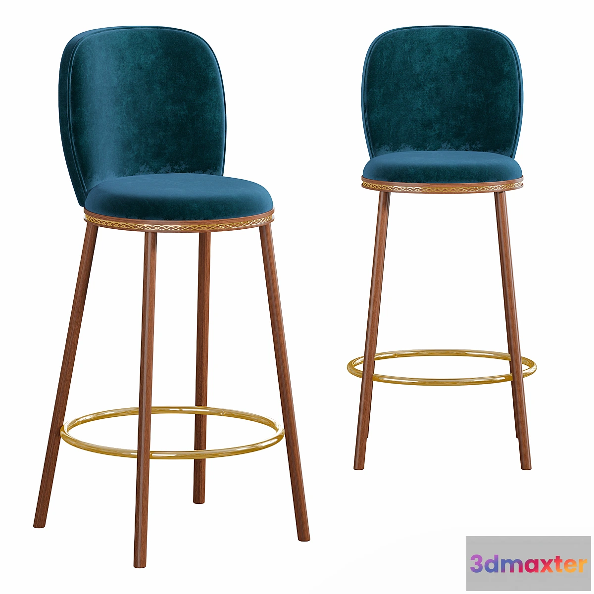 1457230 - Alma Bar Chair 3D Max