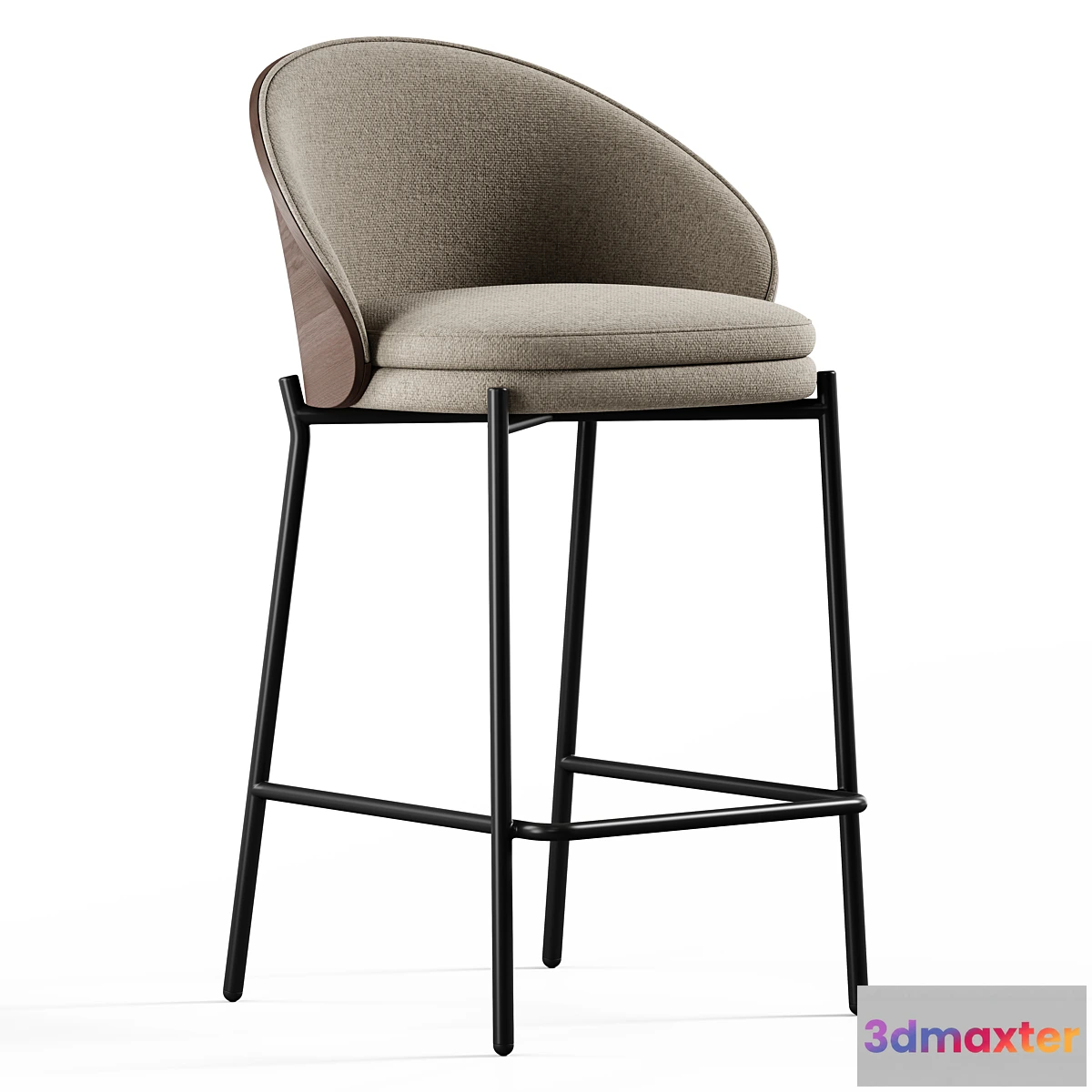 1457352 - Kave Home - Eamy Bar stool 3D Max
