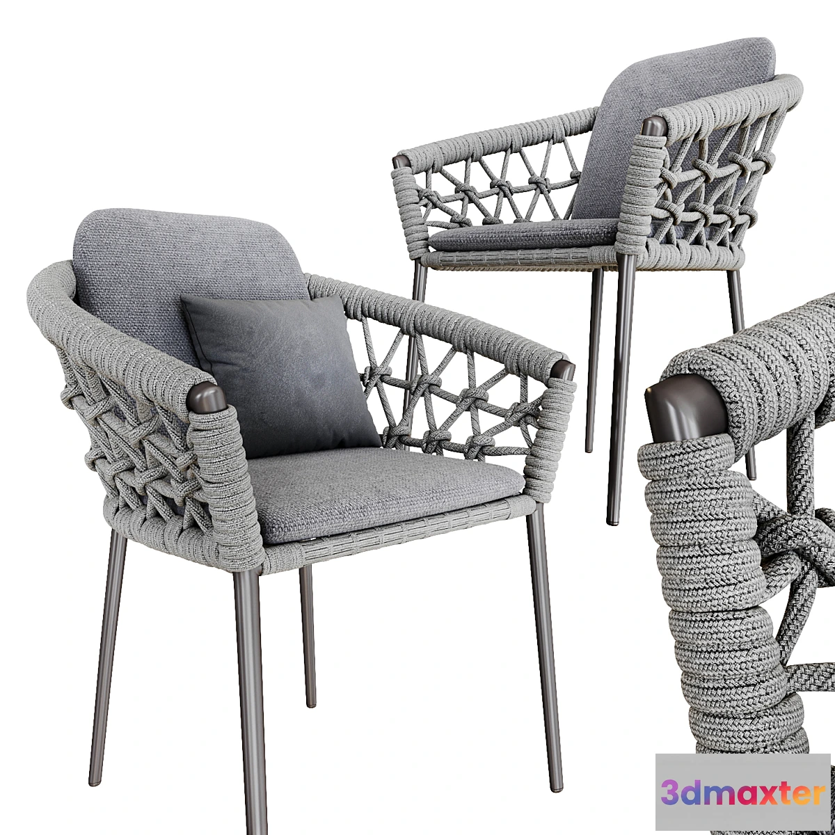 1458128 - Artie Musses Rope Chair 3D Max