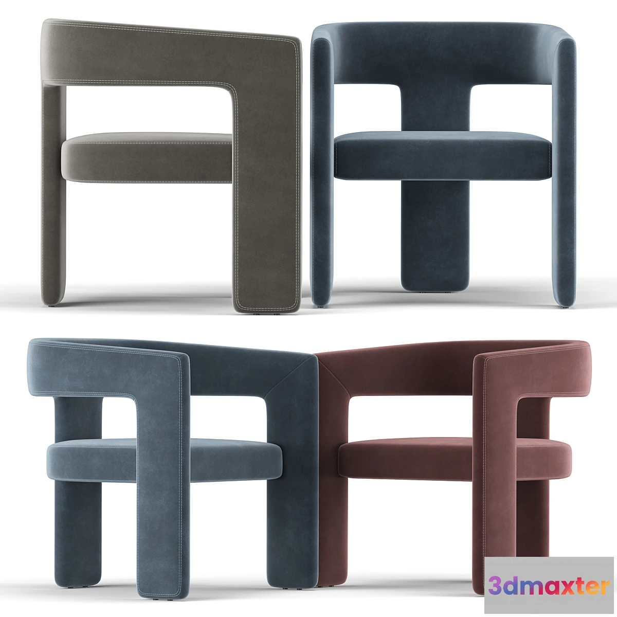 1458592 - Effie Dining Chair 3D Max