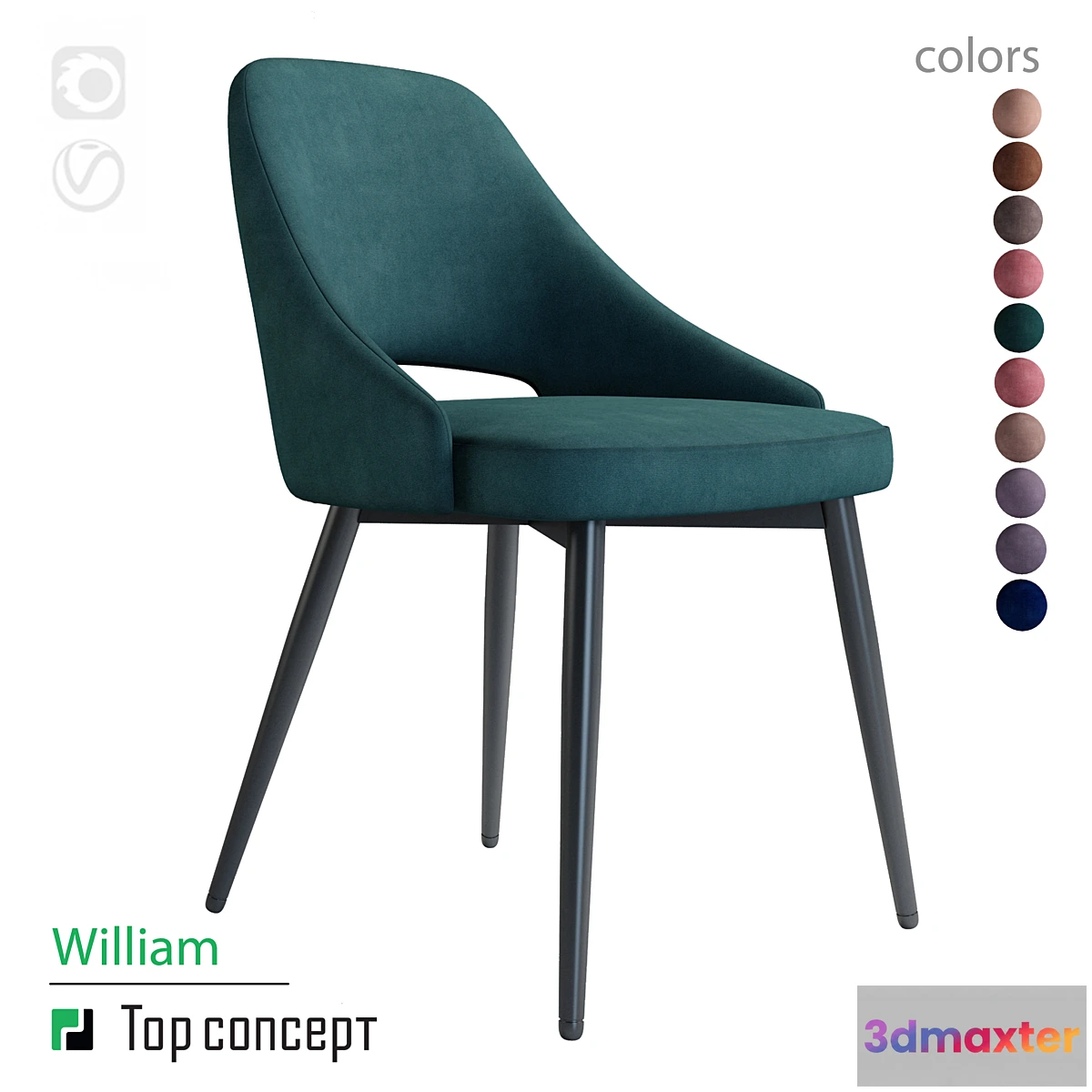 1459634 - Chair William 3D Max