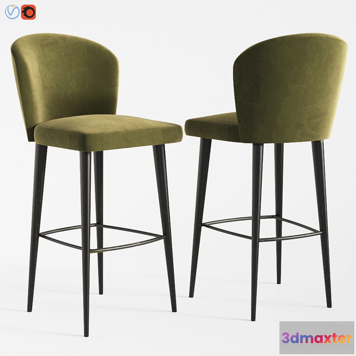 1459754 - Aston BarStool Minotti 3D Max