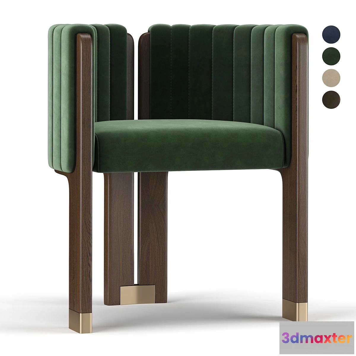 1459856 - Crawford Dining Chair By Mezzo 3D Max