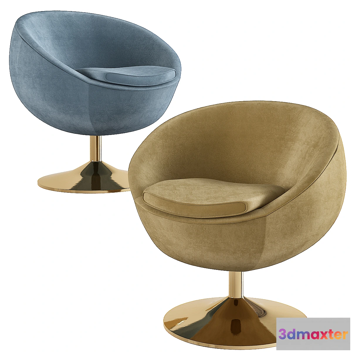 1460194 - Zuo Lund Arm Chair 3D Max