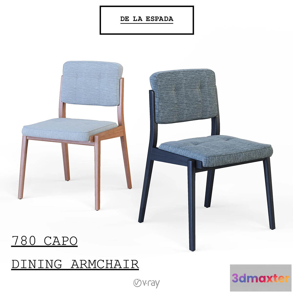 1460616 - 780 Capo Dining Chair 3D Max