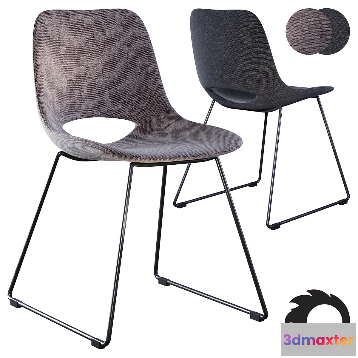 1463032 - Chair Ziggy La Forma 3D Max