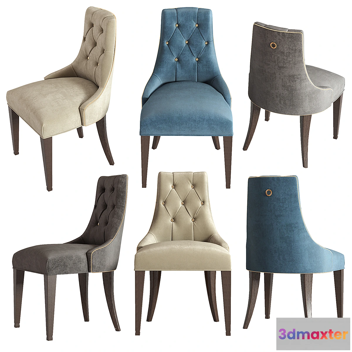 1463326 - 42-THOMAS PHEASANT - RITZ DINING CHAIR 3D Max