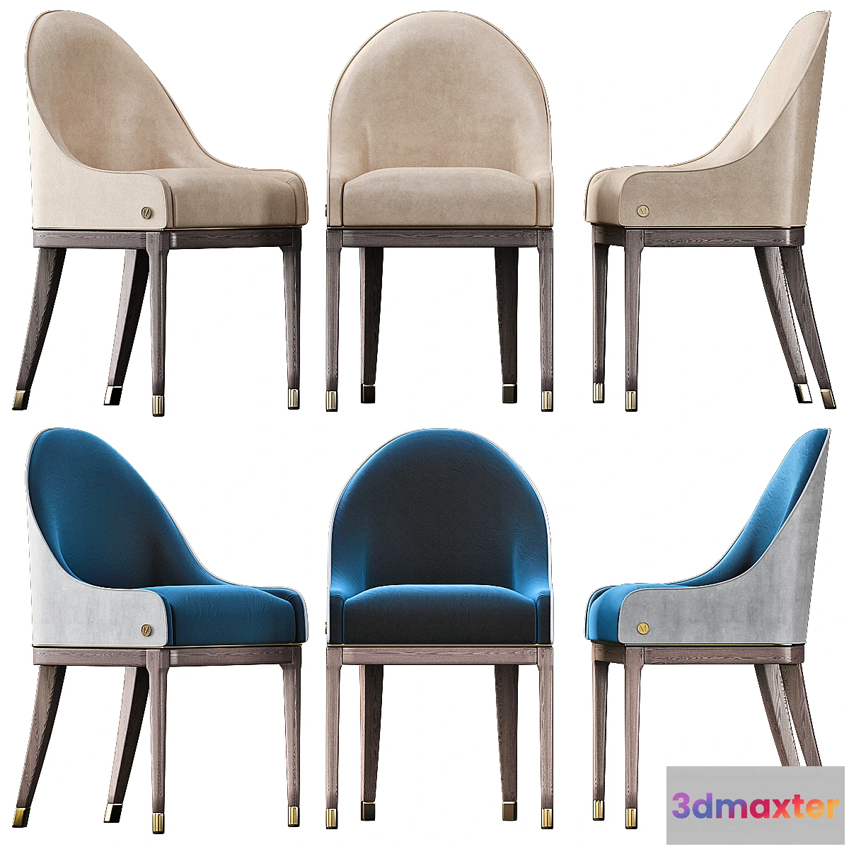 1463502 - CANNES Montenapoleone Chairs 3D Max