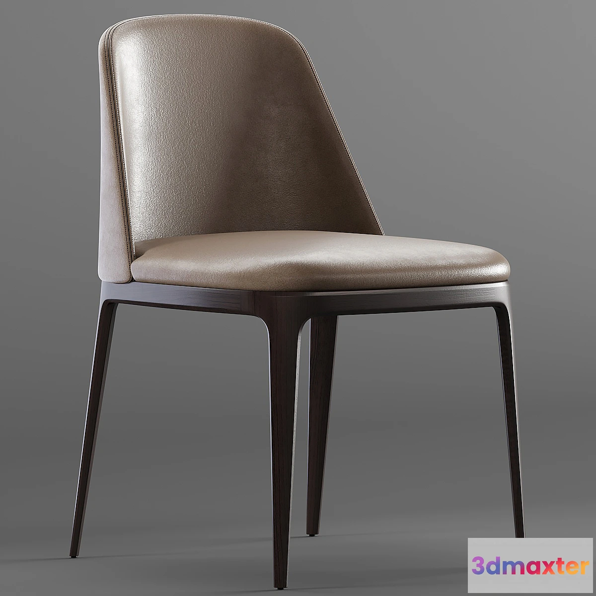 1464792 - Poliform_Grace_Leather Chair 3D Max