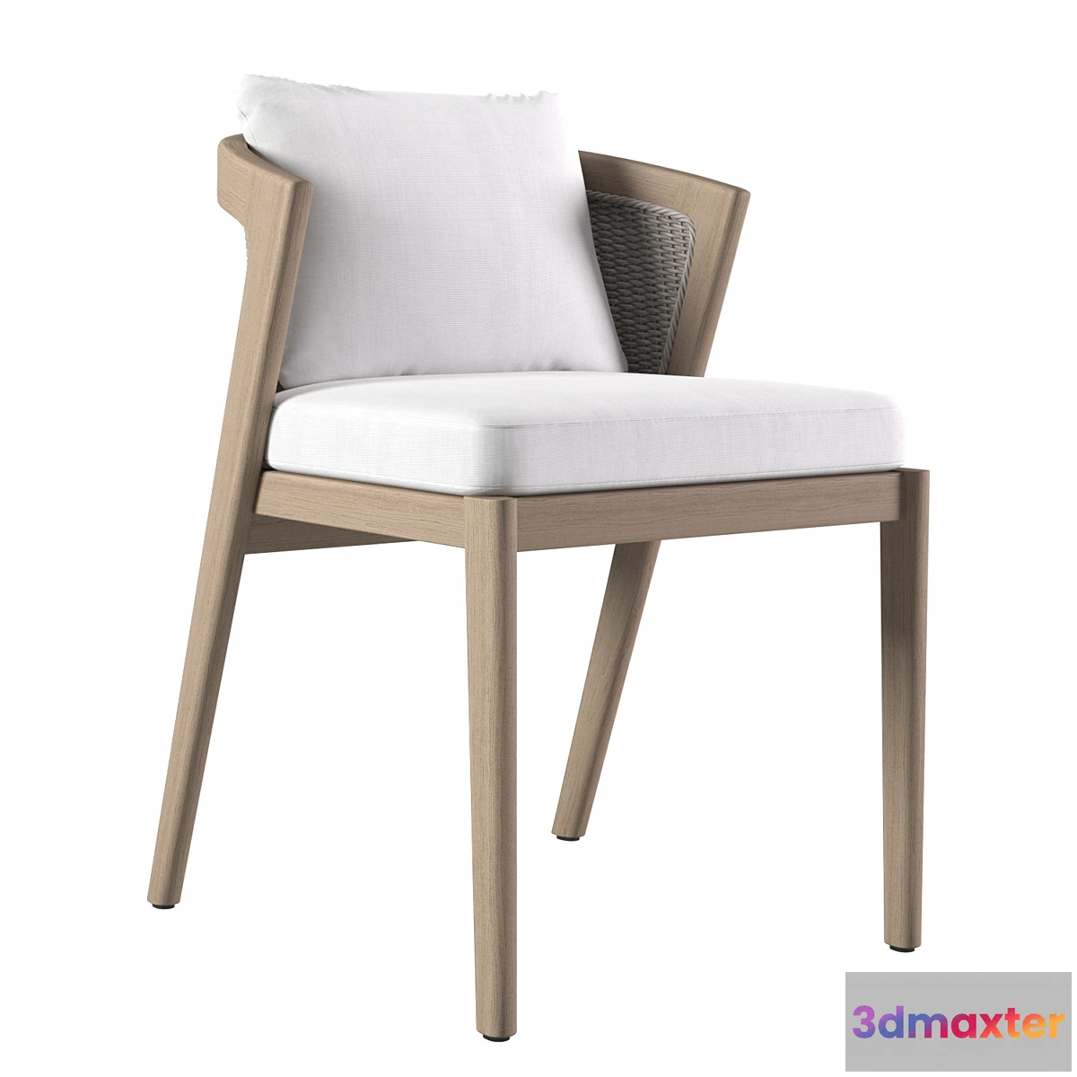 1465614 - Malta Teak Dining Side Chair 3D Max