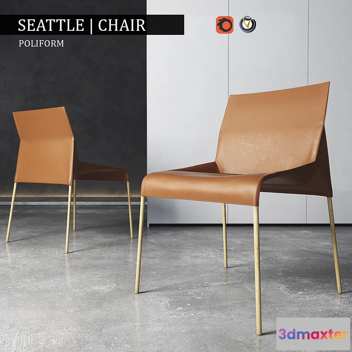 1466266 - Shair Poliform Seattle 3D Max