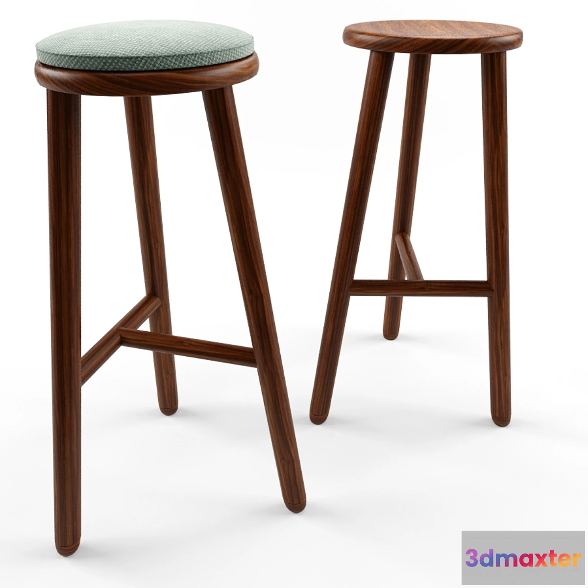 1466820 - Bold Bar Stool 3D Max