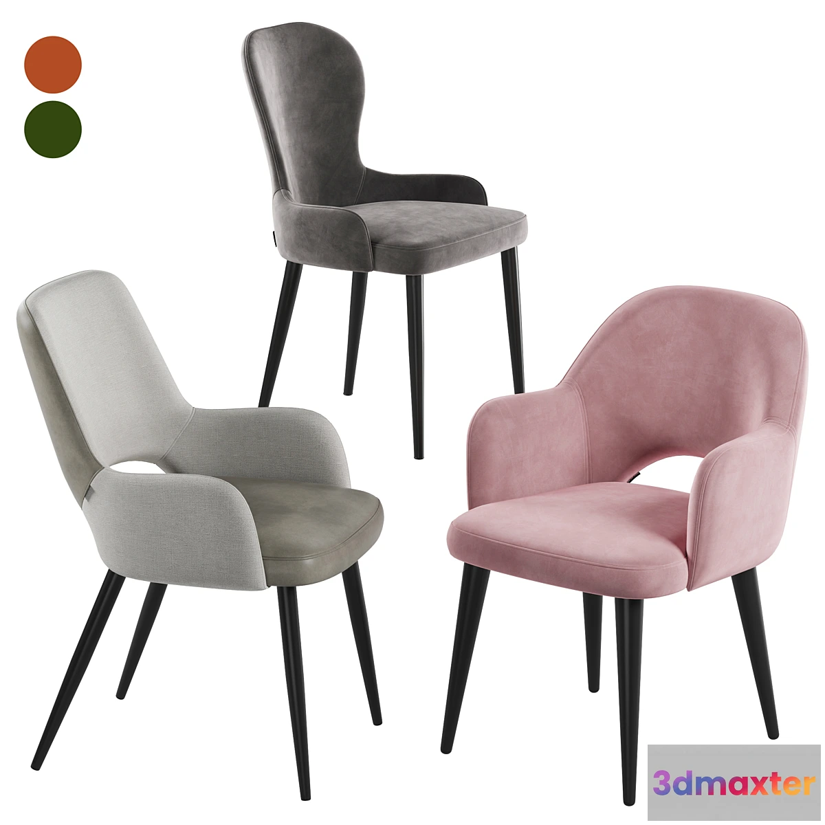 1467406 - Deephouse stool Martin Arona Chamonix 3D Max