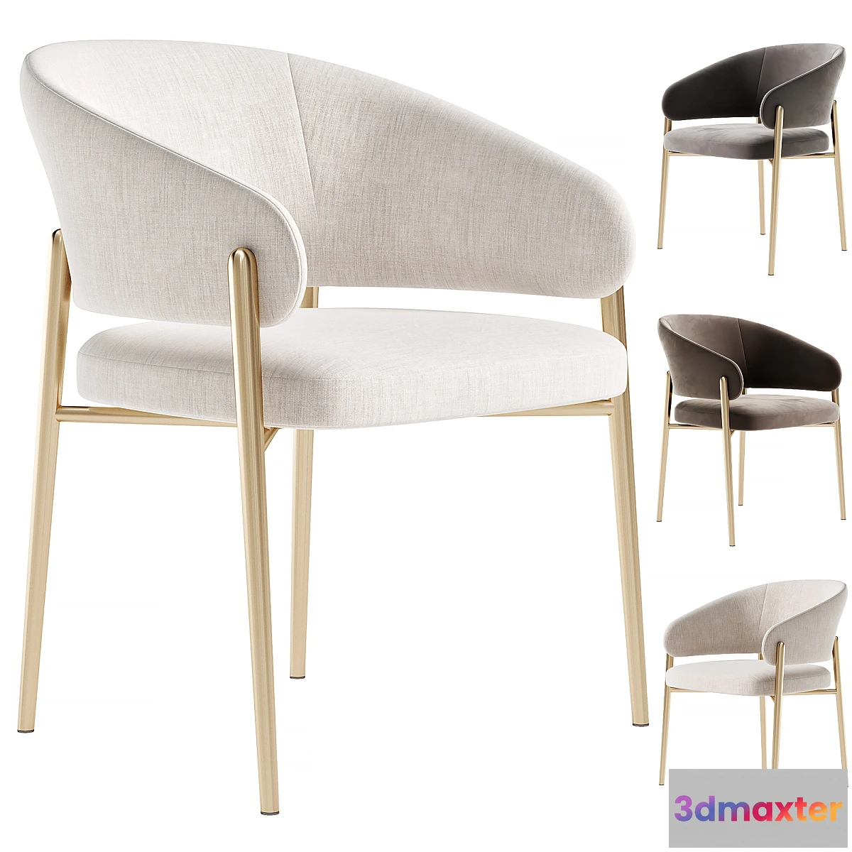 1468420 - Linda Chair by Marelli 3D Max