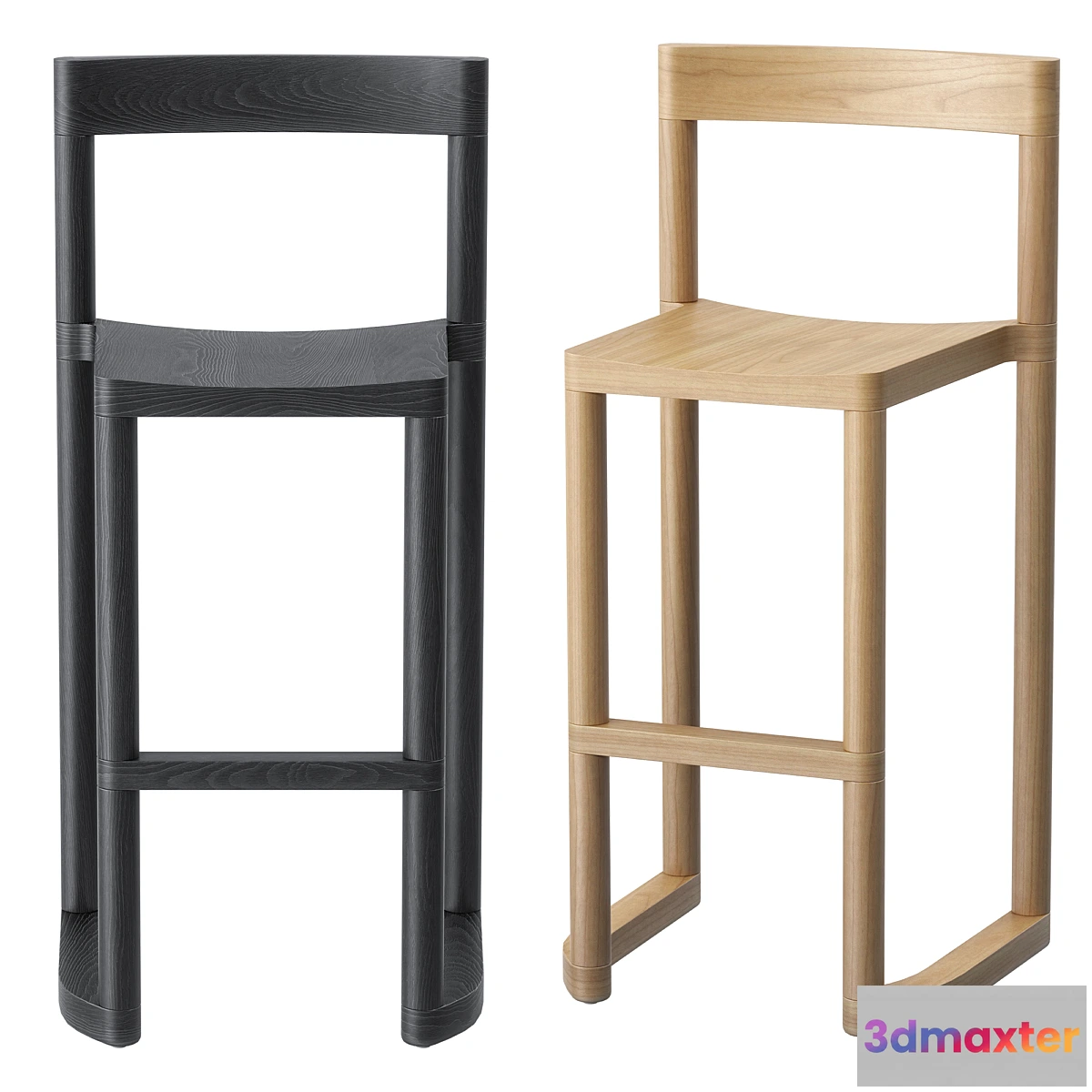 1468466 - Resident Pier Barstool 3D Max