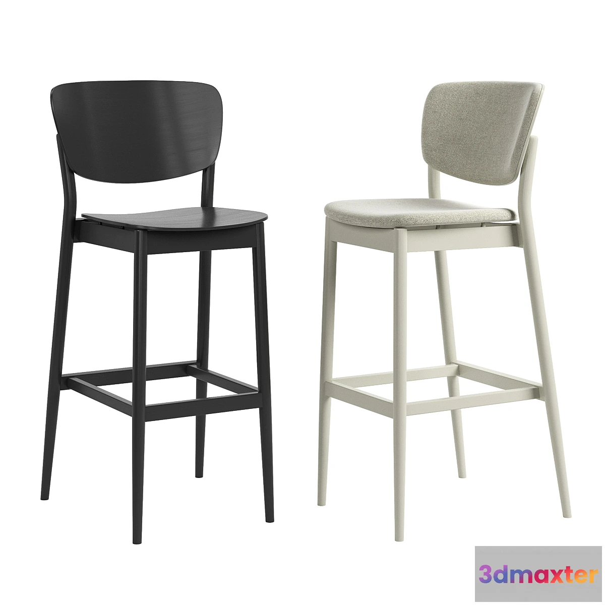 1469082 - TON Valencia Barstool 3D Max