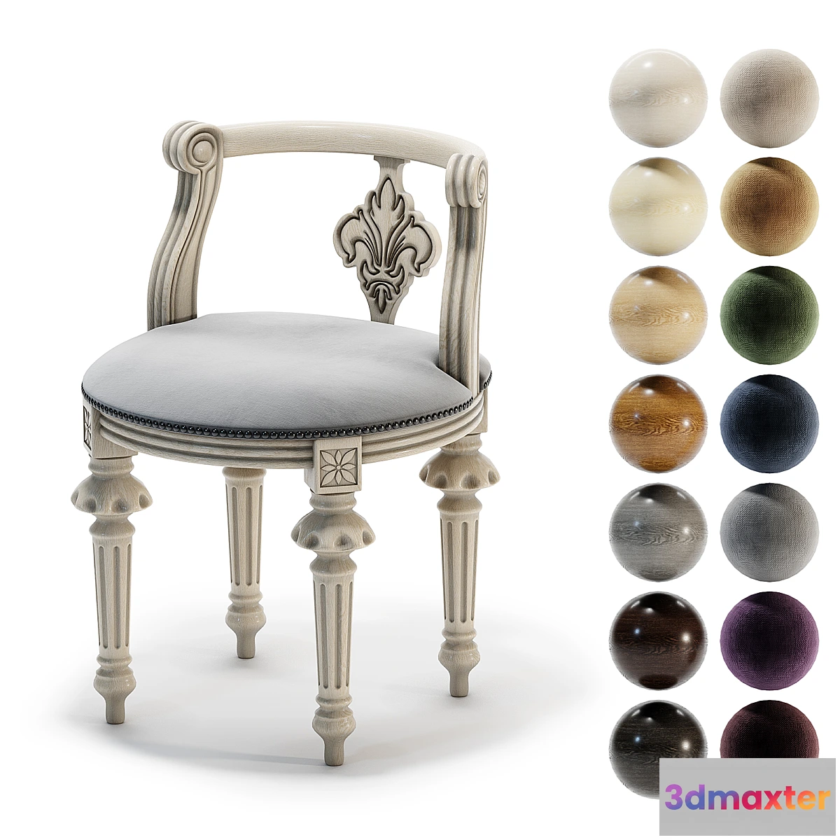 1471392 - Chair Ludwik 3D Max