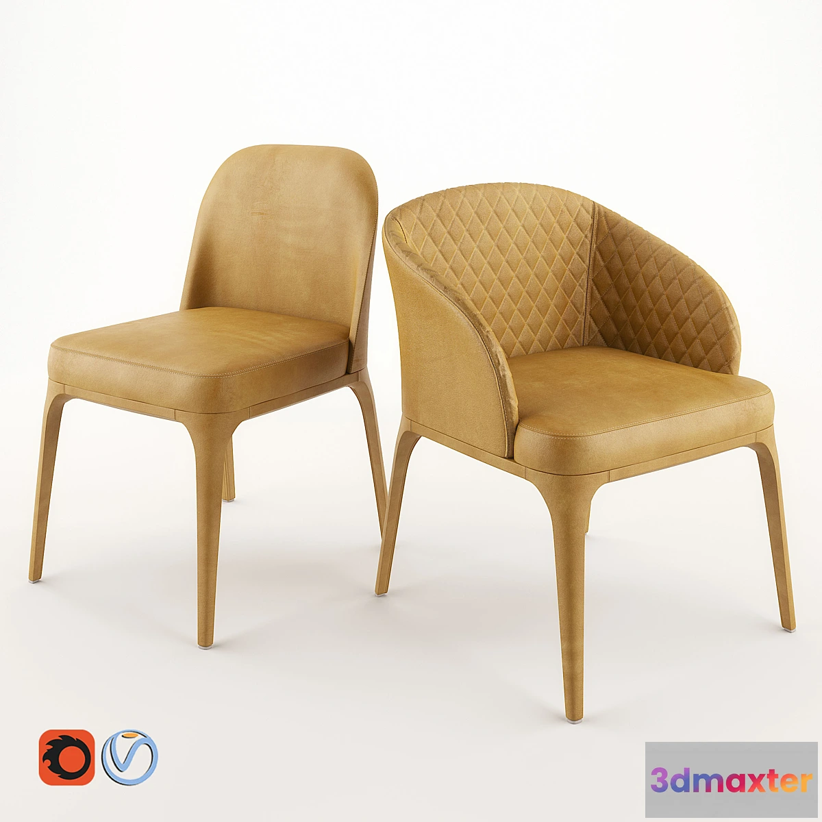 1471980 - Marelli Paris chairs 3D Max