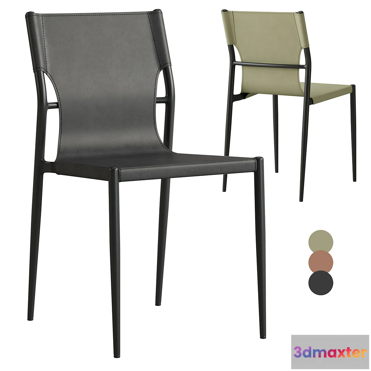 1472270 - West dining chair 3D Max