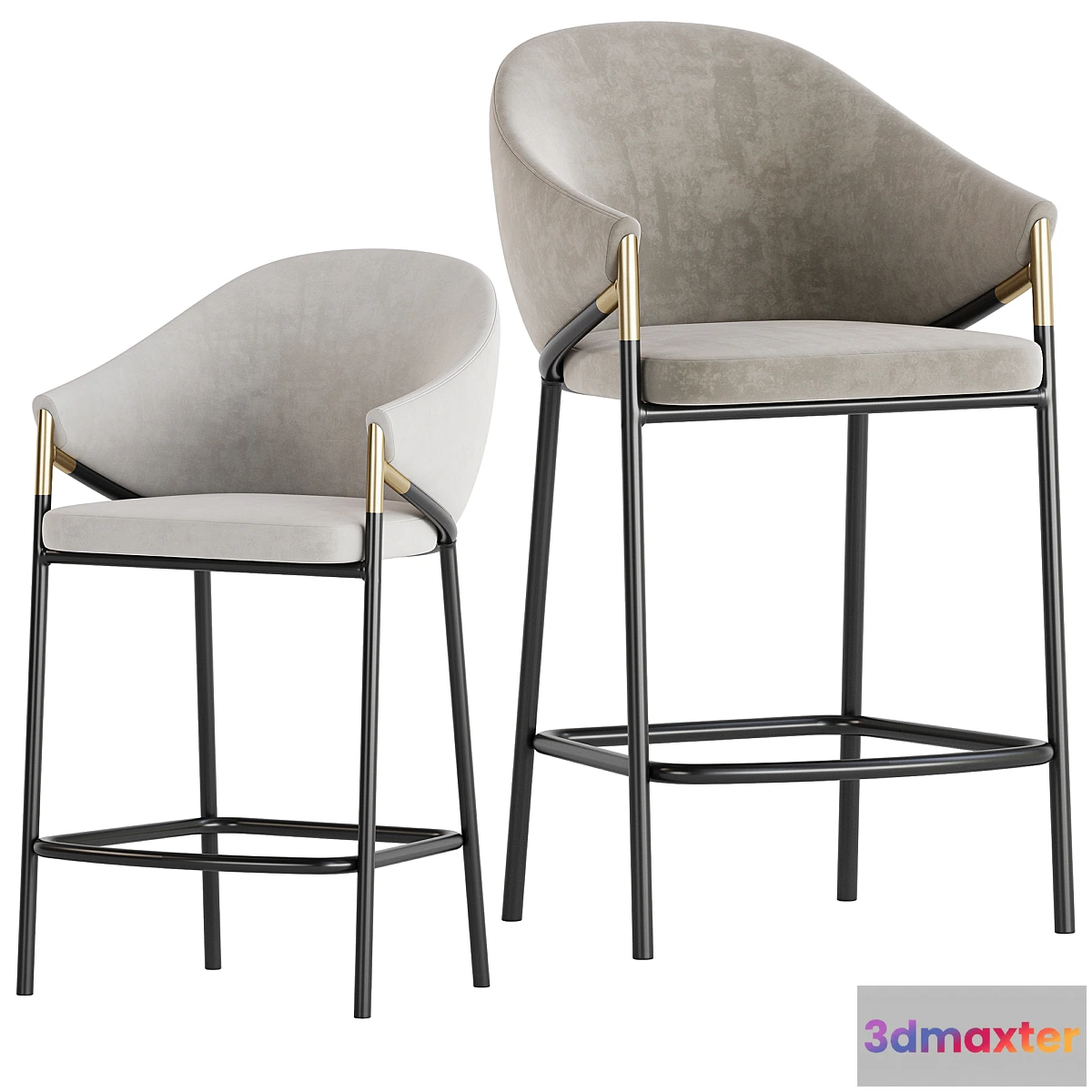 1473442 - Euler Counter & Bar Stool 3D Max