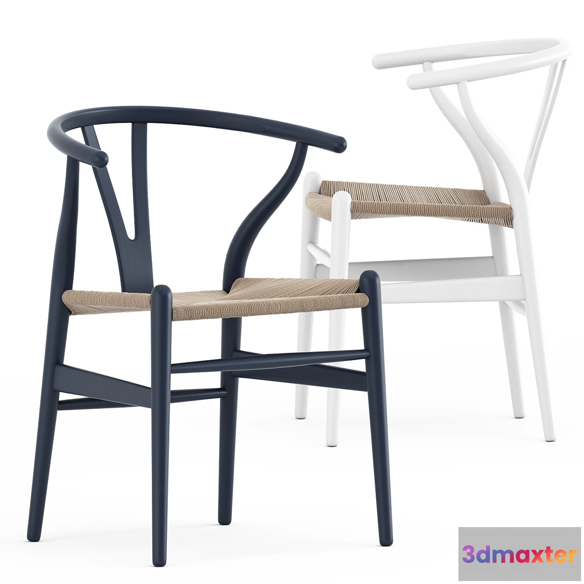 1474228 - CH24 Soft by Carl Hansen 3D Max