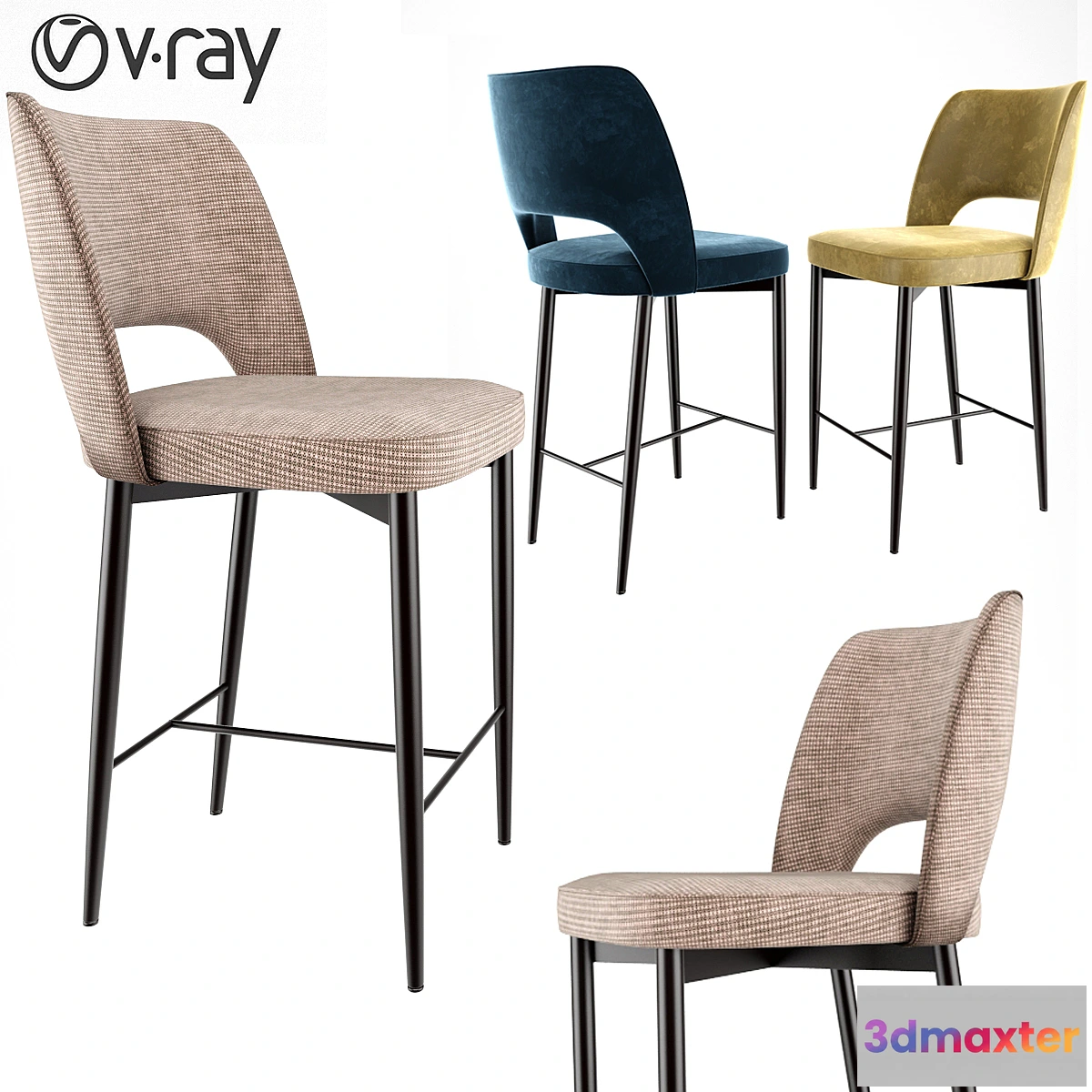 1474696 - Bar Stool 2 3D Max