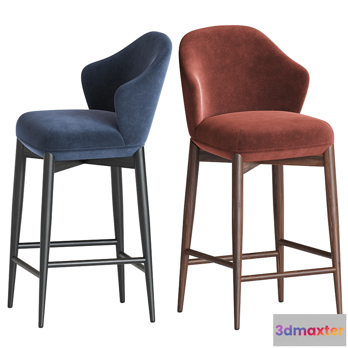 1475300 - Praddy Banco Bar Chair 3D Max