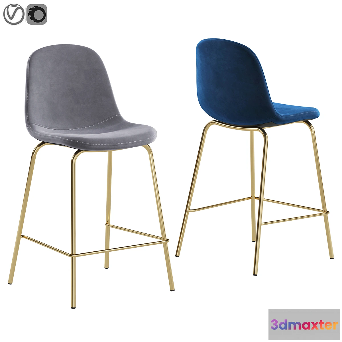 1476110 - Bar chair Valencia 3D Max
