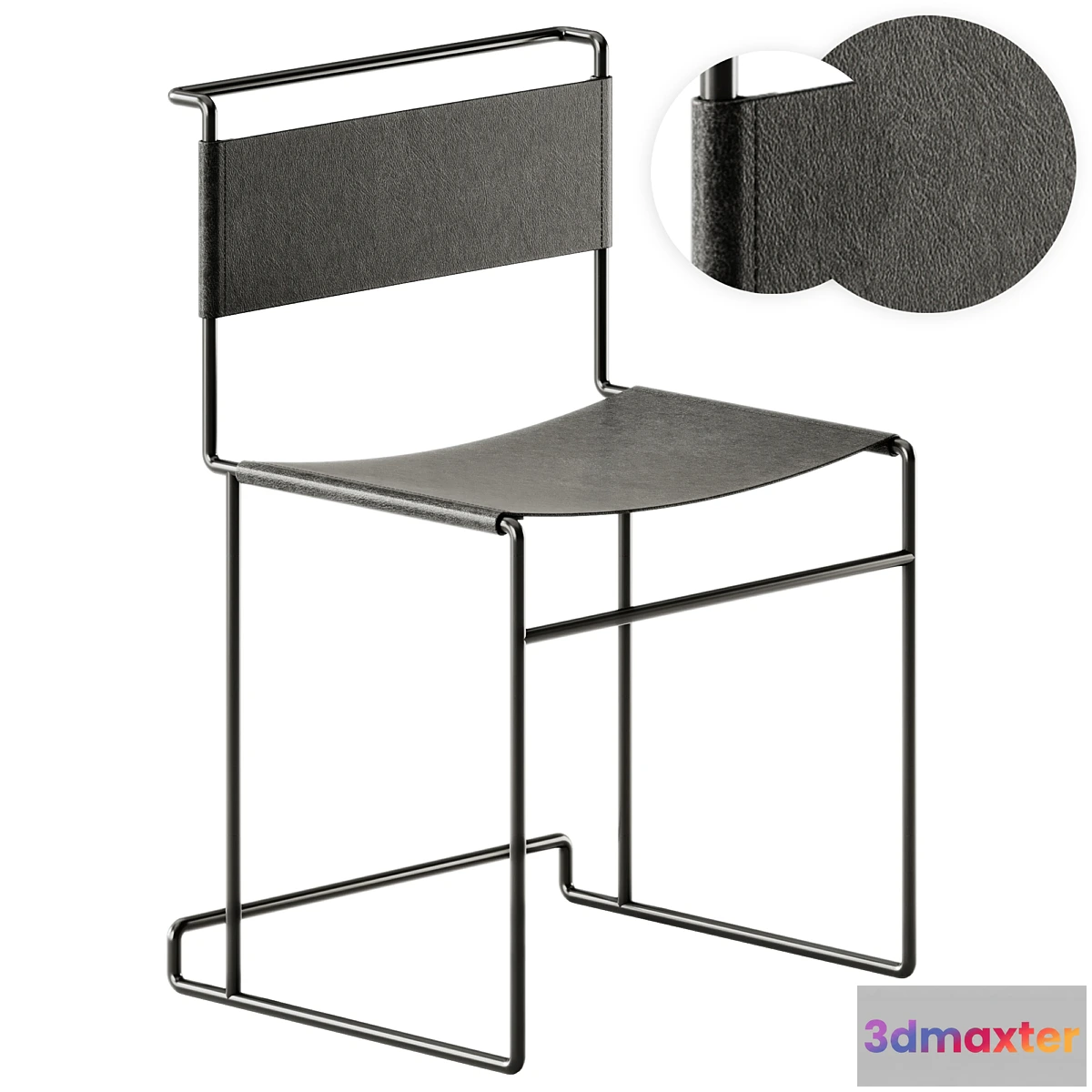 1476776 - Linear Chair Vintage by Pipedesign 3D Max