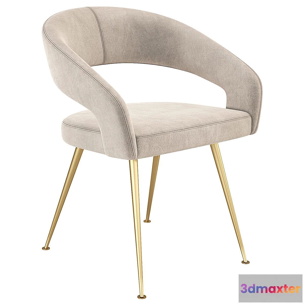 1477828 - Eichholtz Bravo Dining Chair 3D Max