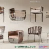 1517624 - FURNITURE - CHAIR - 3D Model For Interior Design - 1982 3D Max