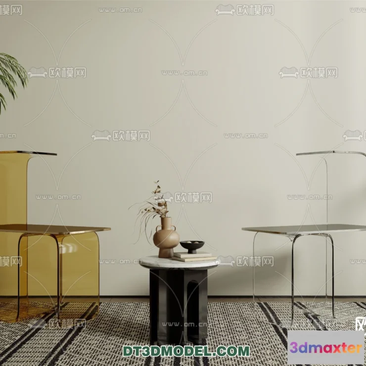 1517644 - FURNITURE - CHAIR - 3D Model For Interior Design - 1992 3D Max