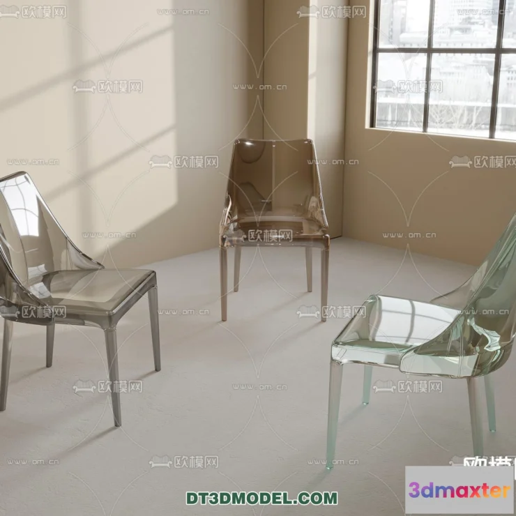 1517654 - FURNITURE - CHAIR - 3D Model For Interior Design - 1997 3D Max