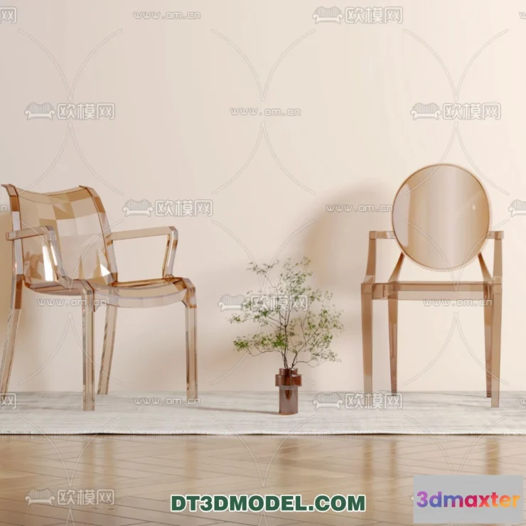 1517660 - FURNITURE - CHAIR - 3D Model For Interior Design - 2000 3D Max