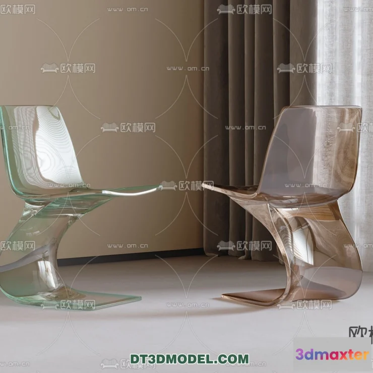 1517662 - FURNITURE - CHAIR - 3D Model For Interior Design - 2001 3D Max