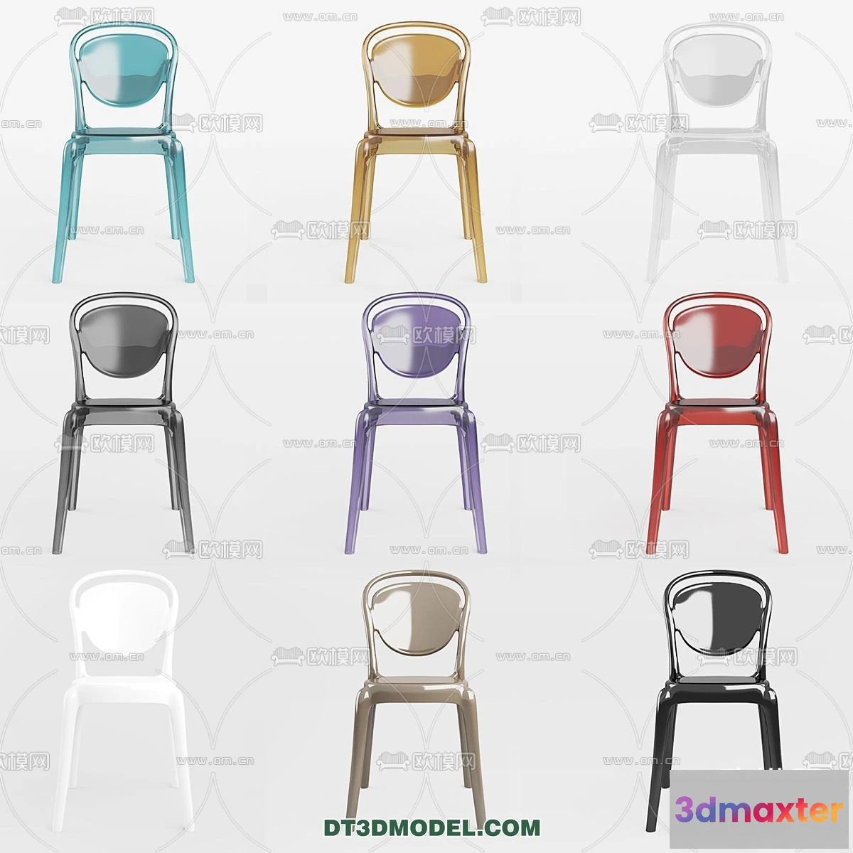 1517666 - FURNITURE - CHAIR - 3D Model For Interior Design - 2003 3D Max
