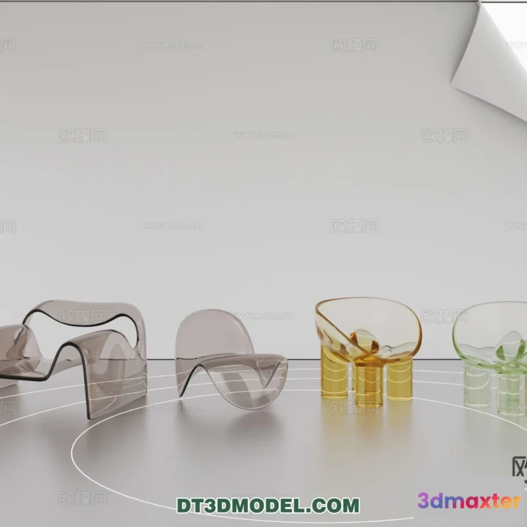 1517740 - FURNITURE - CHAIR - 3D Model For Interior Design - 2040 3D Max