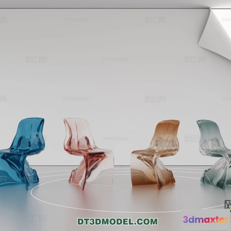 1517748 - FURNITURE - CHAIR - 3D Model For Interior Design - 2044 3D Max